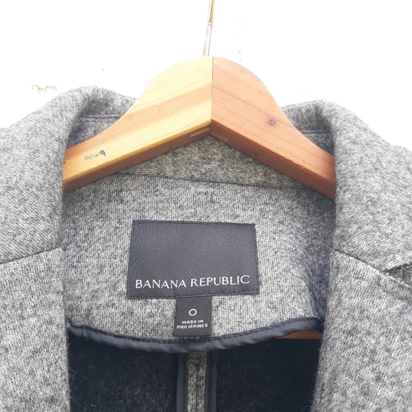 Banana Republic Wool Blend Textured Boyfriend Blazer - Picture 5 of 11